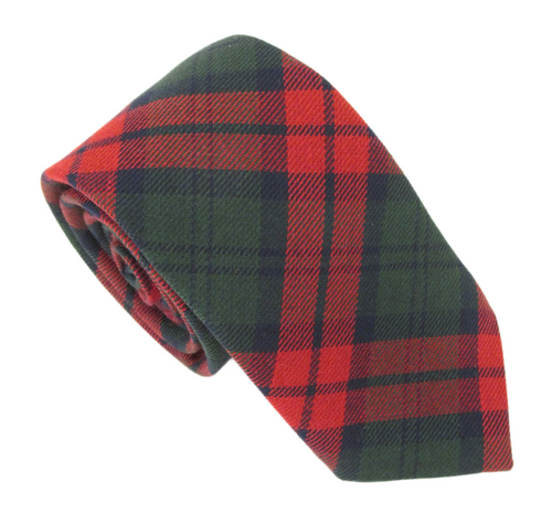 Lindsay Tartan Poly Tie by Van Buck