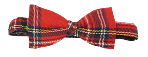 Royal Stewart Tartan Poly Bow Tie by Van Buck