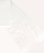 White Classic Dress Scarf