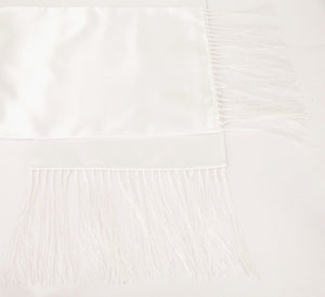 White Classic Dress Scarf