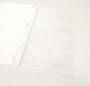 White Classic Dress Scarf