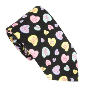 Love Hearts Cotton Tie by Van Buck