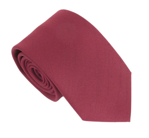 Wine Slub Wedding Tie by Van Buck