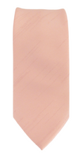 Light Rose Slub Wedding Tie By Van Buck