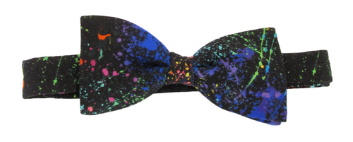 Paint Blast Bow Tie by Van Buck