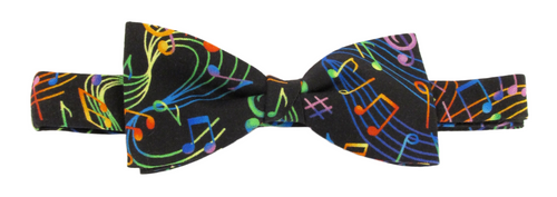 Multi Music Bow Tie by Van Buck