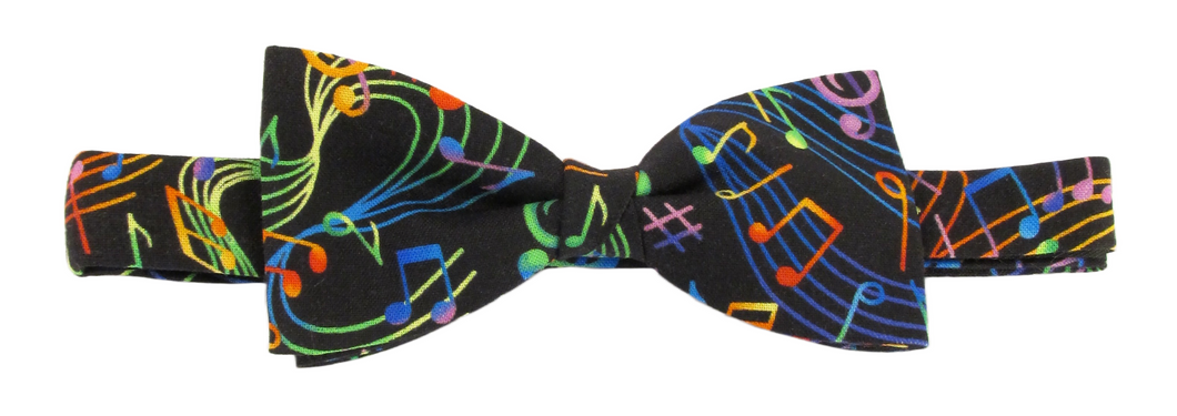 Multi Music Bow Tie by Van Buck
