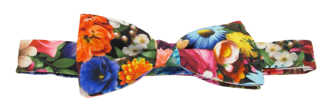 Fantasy Floral Bow Tie by Van Buck