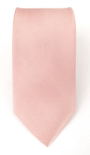 Dusky Baby Pink RL Plain Silk Tie by Van Buck
