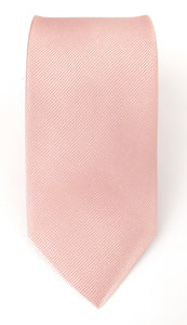 Dusky Baby Pink RL Plain Silk Tie by Van Buck