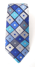 Van Buck Limited Edition Blue Diamond & Spot Silk Tie