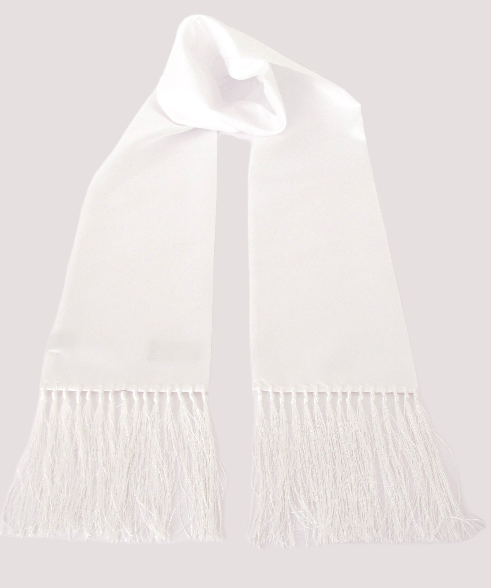 White Classic Dress Scarf | Scarf White Classic Dress Scarf | Scarf