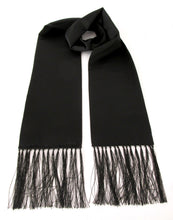 Black Classic Dress Scarf