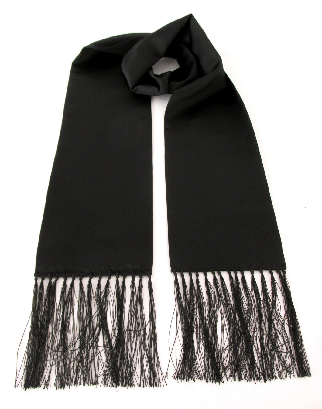 Black Classic Dress Scarf