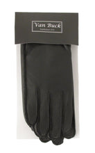 Black Leather Thermal Lined Gloves