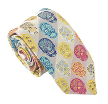 Limited Edition Multi Coloured Skulls by Van Buck