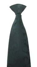 Forest Paisley Clip on Tie by Van Buck