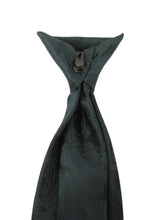 Forest Paisley Clip on Tie by Van Buck