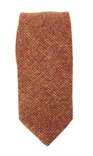 Burnt Orange Woodland Wool Tie by Van Buck