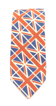 Union Jack Novelty Cotton Tie by Van Buck