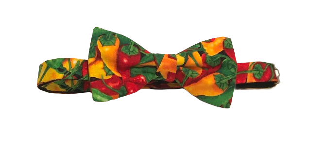 Chilli Pepper Bow Tie by Van Buck