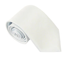 Ice Blue Satin Wedding Tie by Van Buck