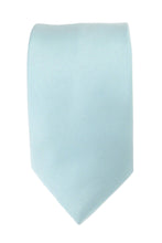 Javan Sea Green Satin Wedding Tie By Van Buck