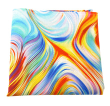 Light Multi Swirl Bandana / Kerchief by Van Buck