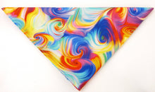 Light Multi Swirl Bandana / Kerchief by Van Buck