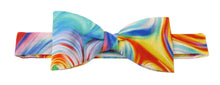 Light Multi Swirl Bow Tie by Van Buck