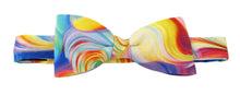 Light Multi Swirl Bow Tie by Van Buck