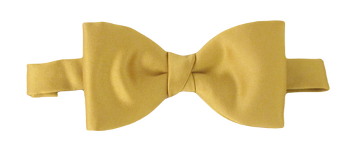 Old Gold Bow Tie by Van Buck