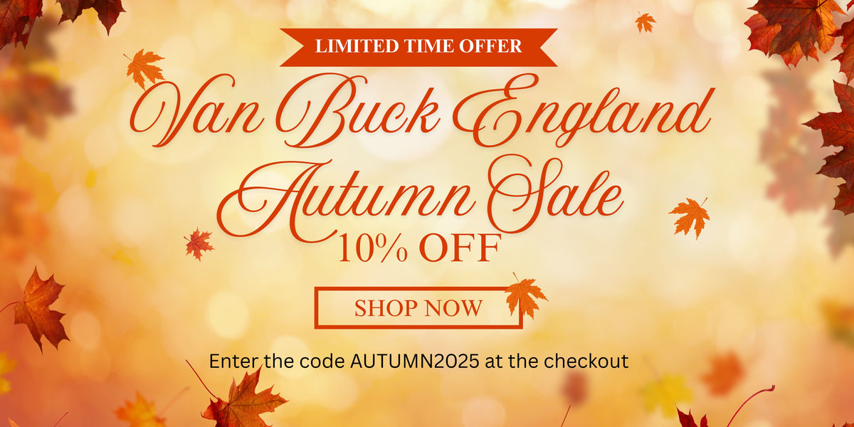 Van Buck England Autumn Sale 10% Off