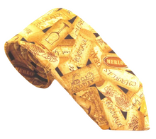 Bottle Cork Cotton Tie by Van Buck