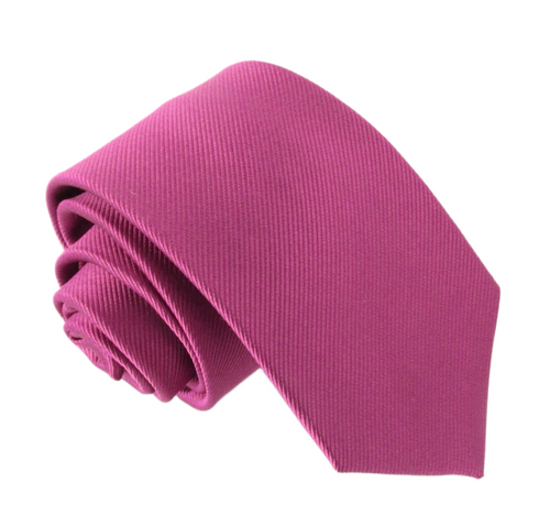Light Plum Silk Wedding Tie by Van Buck