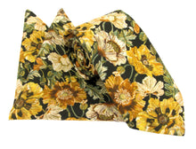 Poppy Gold Cotton Tie & Pocket Square Made with Liberty Fabric