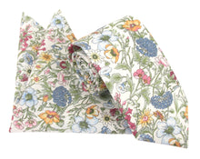 Rachel Pastel Cotton Tie & Pocket Square Made with Liberty Fabric