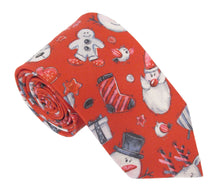 Red Christmas Tie by Van Buck