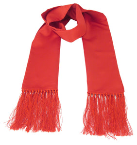 Red Classic Dress Scarf
