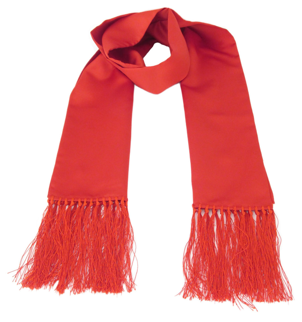 Red Classic Dress Scarf