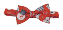 Red Christmas Bow Tie by Van Buck