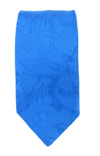 Royal Blue Large Paisley Silk Tie SALE