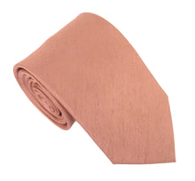 Rust Gold Slub Tie by Van Buck