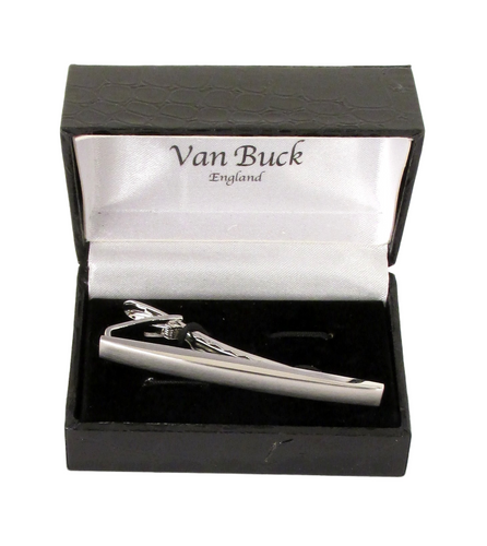 Silver Tie Clip
