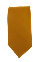 Tan Wool Tie by Van Buck