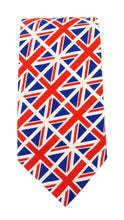 Union Jack Novelty Cotton Tie by Van Buck