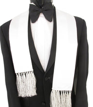 White Classic Dress Scarf