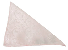 Blush Pink Paisley Tie & Pocket Square by Van Buck