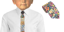 Custom Child's Boys Cotton Tie Made with Liberty Fabric (Choose Design) * Non refundable