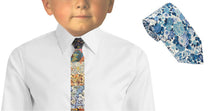 Custom Child's Boys Cotton Tie Made with Liberty Fabric (Choose Design) * Non refundable